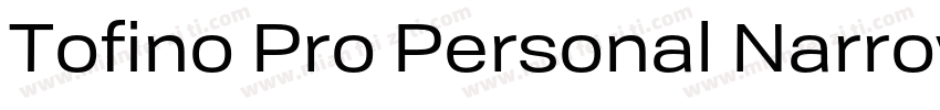 Tofino Pro Personal Narrow Semibold字体转换